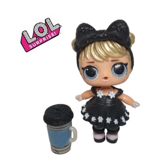 LOL Surprise Doll Curious Q.T. Glam Glitter Bling Series Mini 3" Figure Doll Toy - Picture 1 of 6